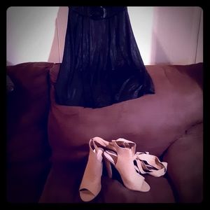 Charlotte Russe Top W Wild Diva Shoes Size LW